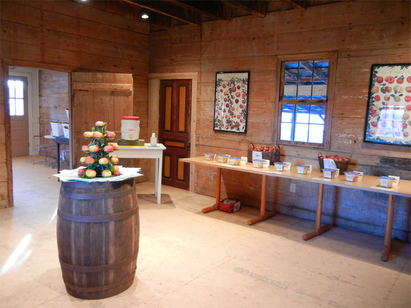 apple tasting room